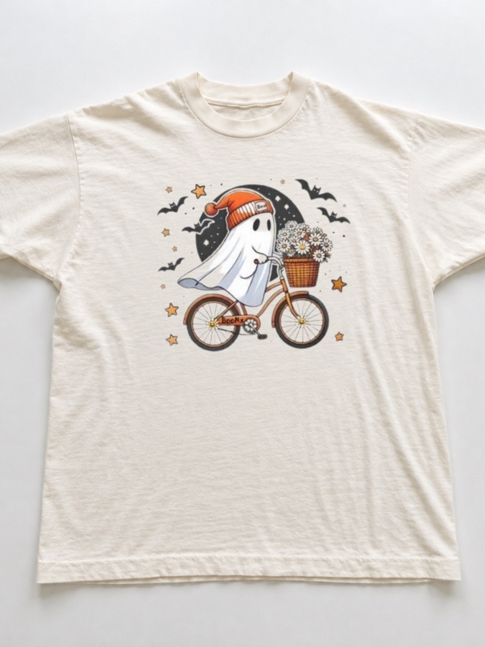 Off White Ghost on Bike Graphic Tee